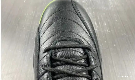 GREEN 12 AJ12 FLIGHT DOF Jordan BLACK 0516